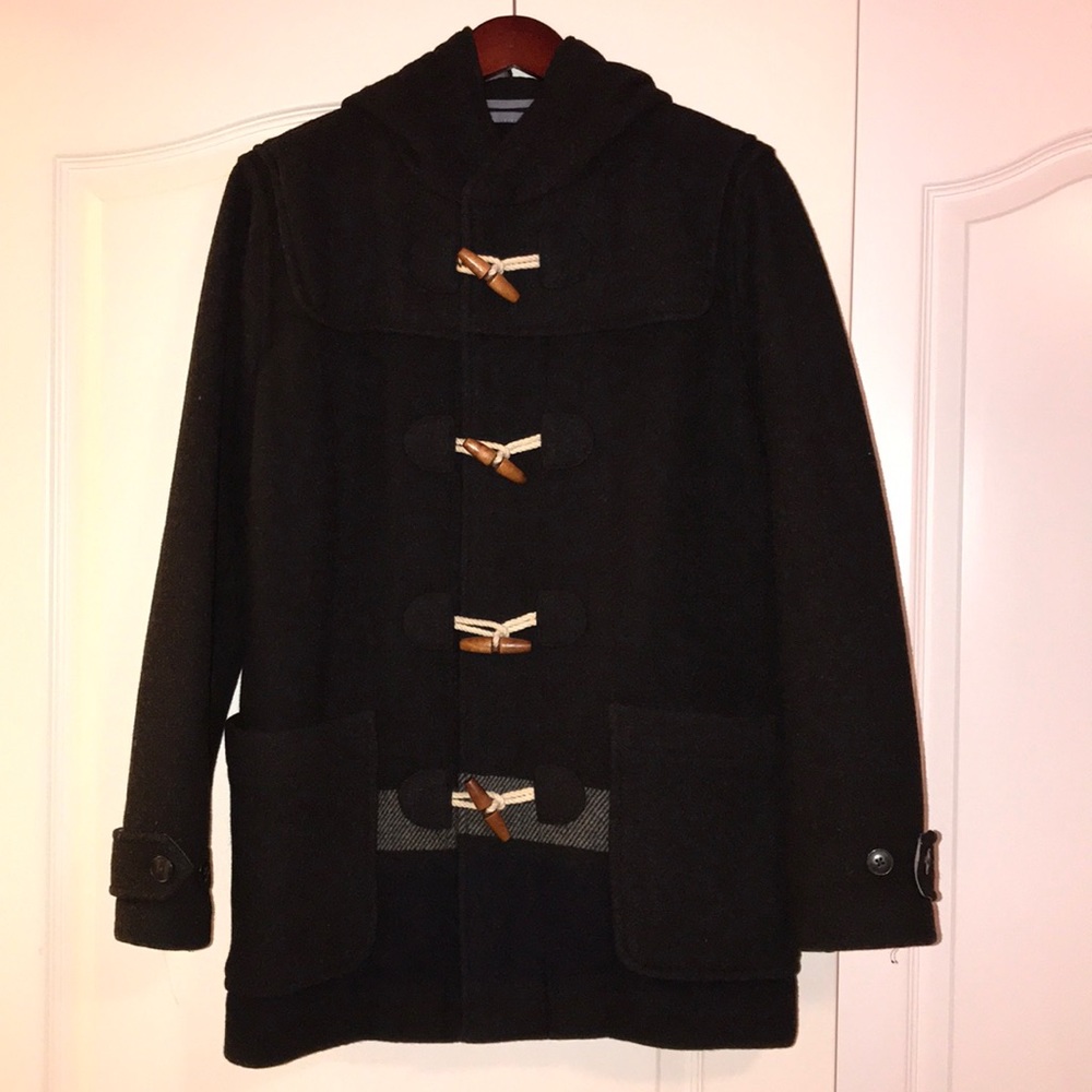 Men’s wool Toggle Coat